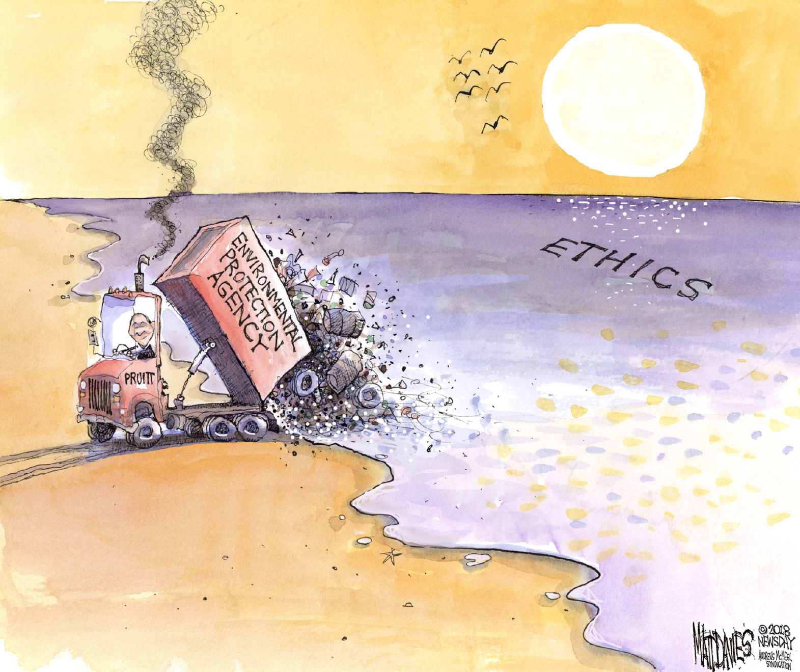Editorial and Political Cartoons